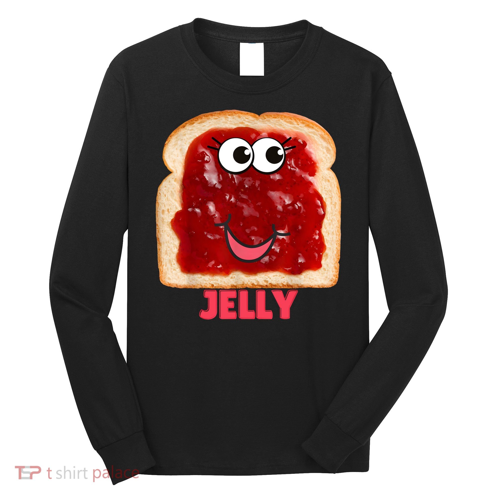 Couples Halloween Costumes For Adults Peanut Butter Jelly Long Sleeve Shirt