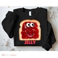 Couples Halloween Costumes For Adults Peanut Butter Jelly Sweatshirt thumb 2