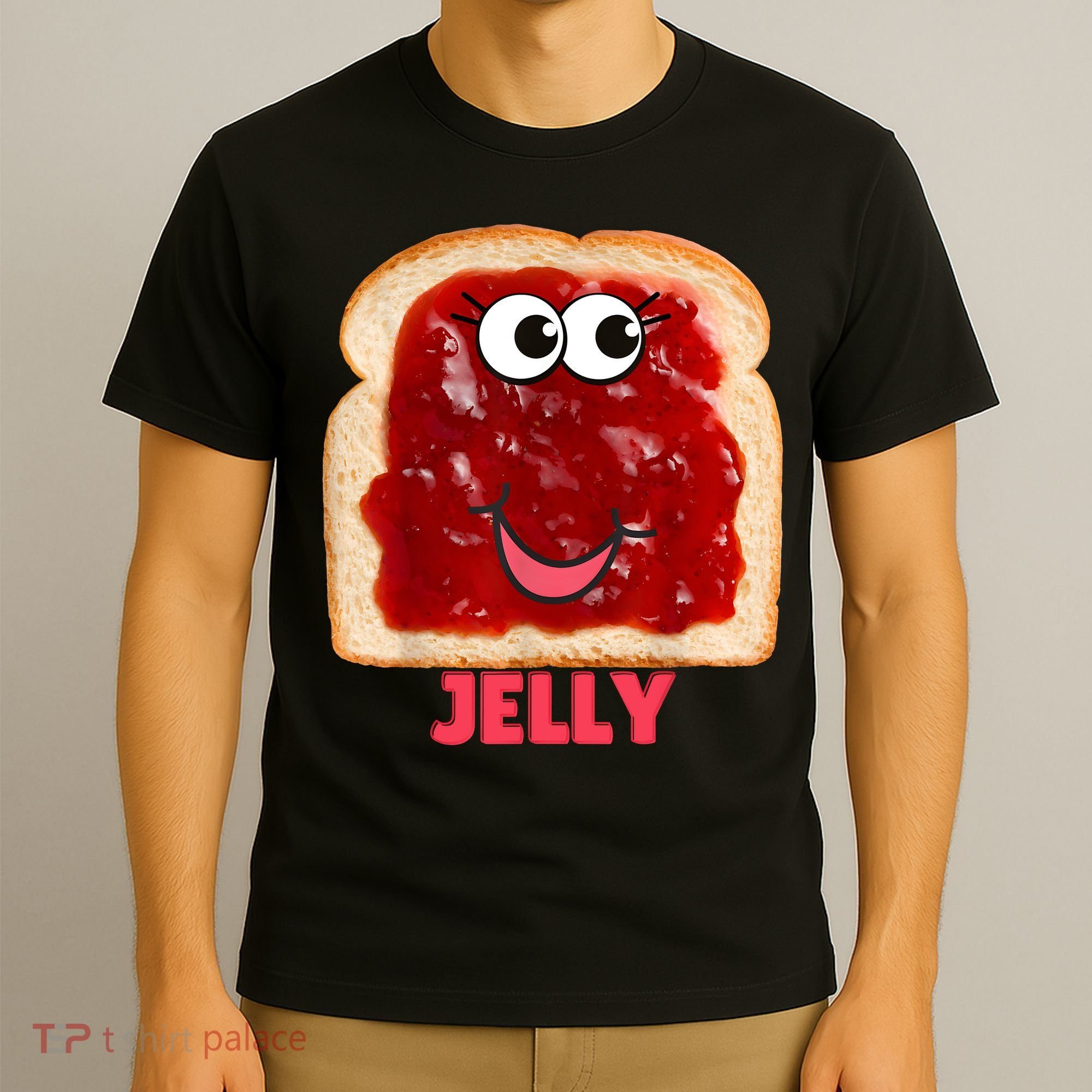 Couples Halloween Costumes For Adults Peanut Butter Jelly T-Shirt