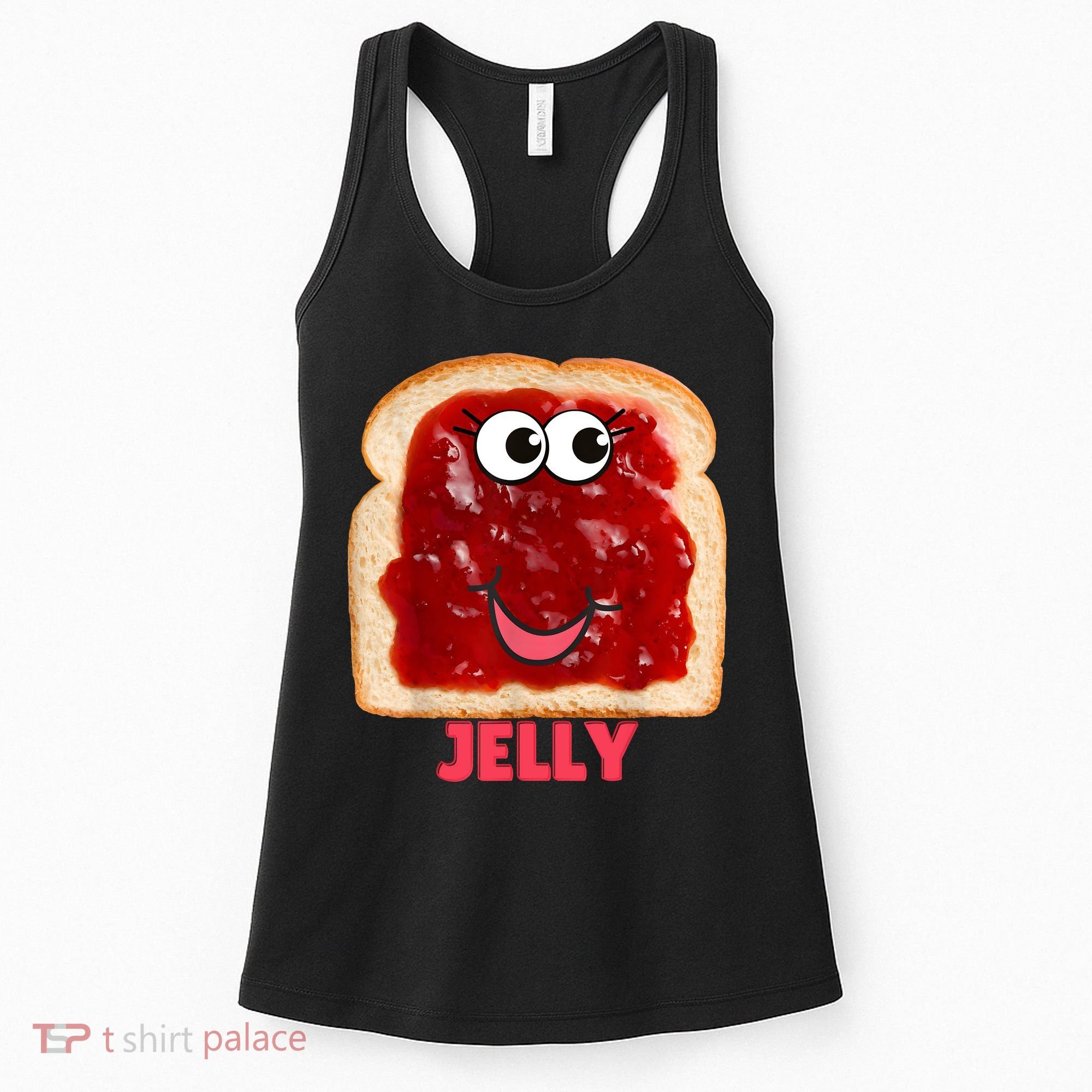 Couples Halloween Costumes For Adults Peanut Butter Jelly Women's Tank Top