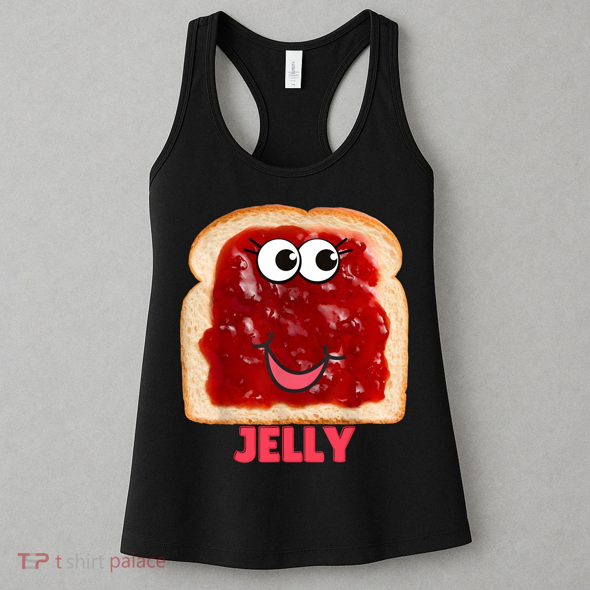 Couples Halloween Costumes For Adults Peanut Butter Jelly Women's Tank Top