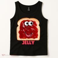 Couples Halloween Costumes For Adults Peanut Butter Jelly Tank Top thumb 2