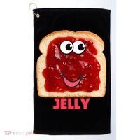 Couples Halloween Costumes For Adults Peanut Butter Jelly Golf Towel thumb 0