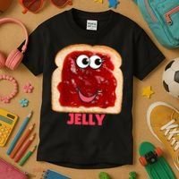 Couples Halloween Costumes For Adults Peanut Butter Jelly Kids T-Shirt thumb 3
