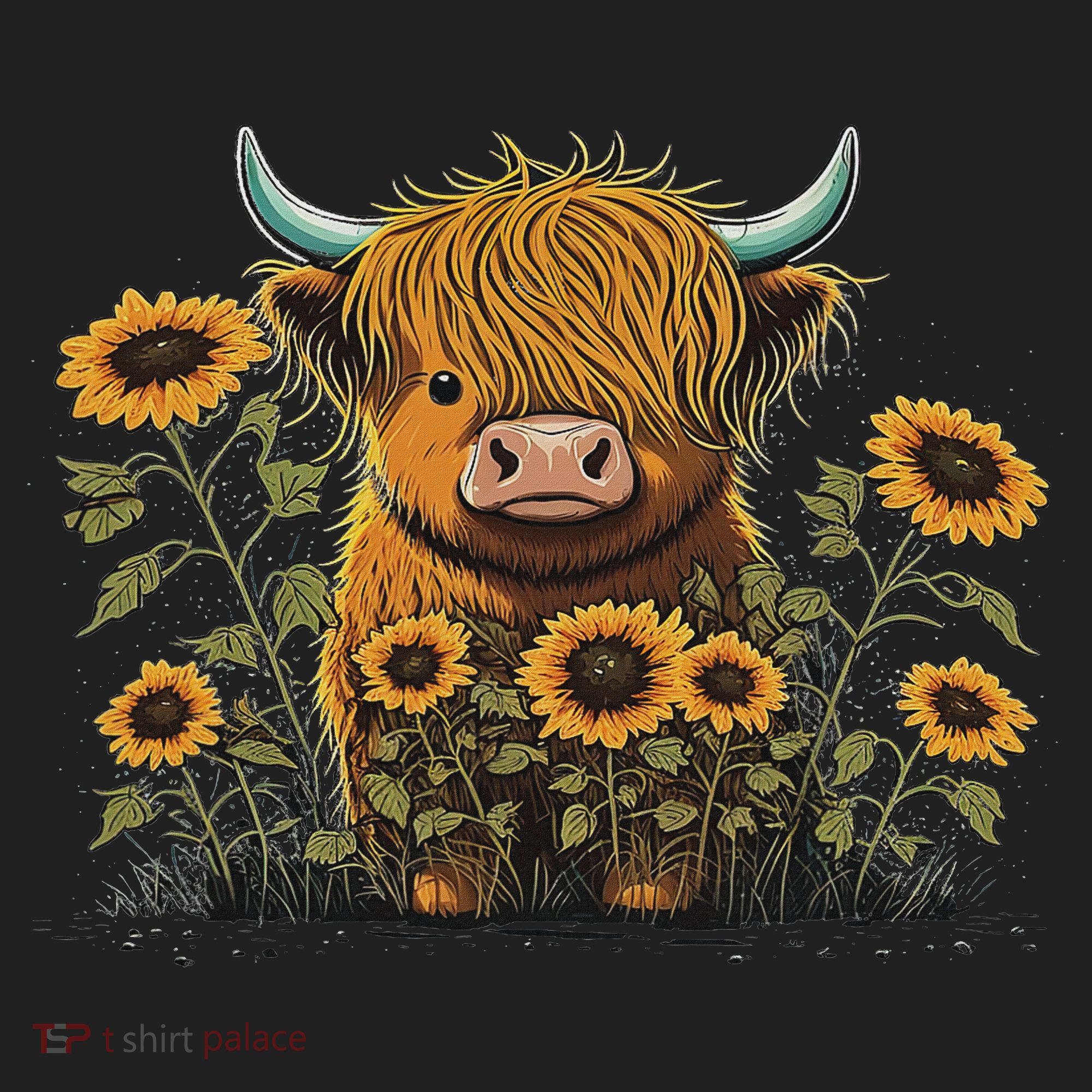 Cute Highland Cattle Cow Funny Highland Cow Beanie