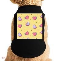 Candy Hearts Cute Valentine's Day Doggie Tank thumb 0