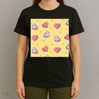 Candy Hearts Cute Valentine's Day T-Shirt thumb 4