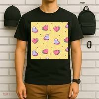 Candy Hearts Cute Valentine's Day T-Shirt thumb 6