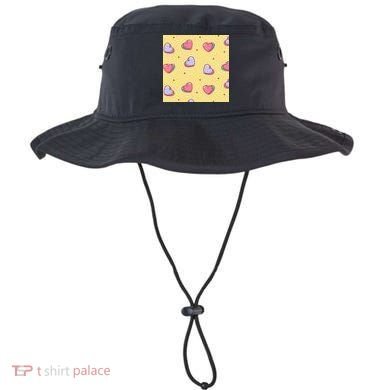 Candy Hearts Cute Valentine's Day Bucket Hat