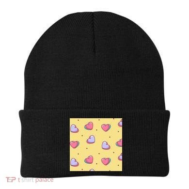 Candy Hearts Cute Valentine's Day Beanie