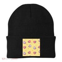 Candy Hearts Cute Valentine's Day Beanie thumb 0