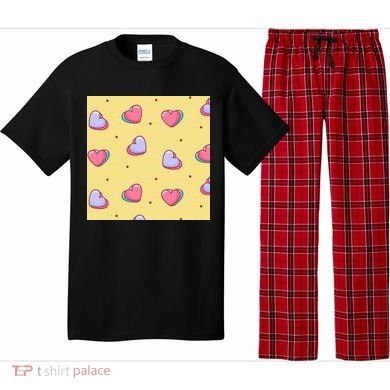 Candy Hearts Cute Valentine's Day Pajama Set