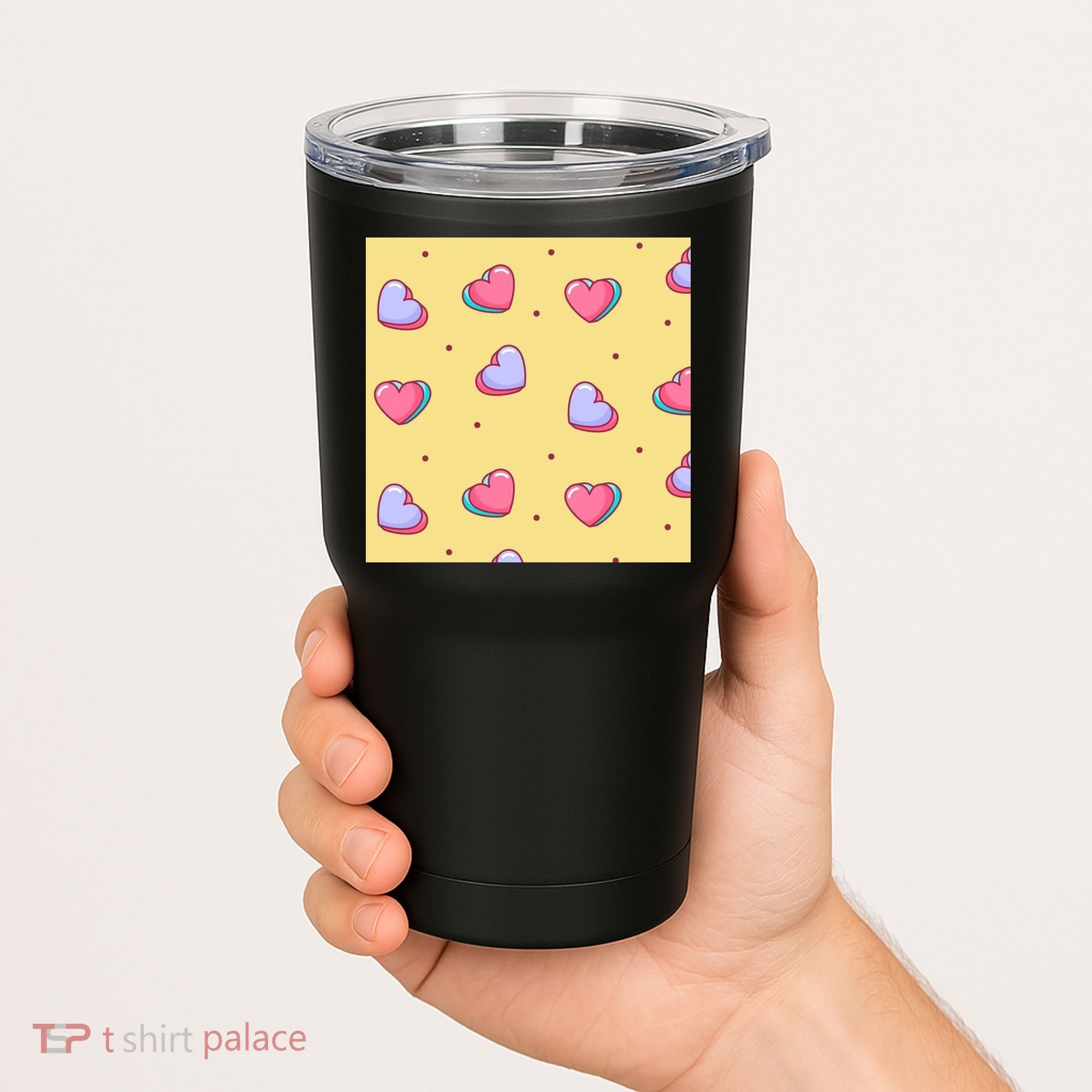 Candy Hearts Cute Valentine's Day Tumbler