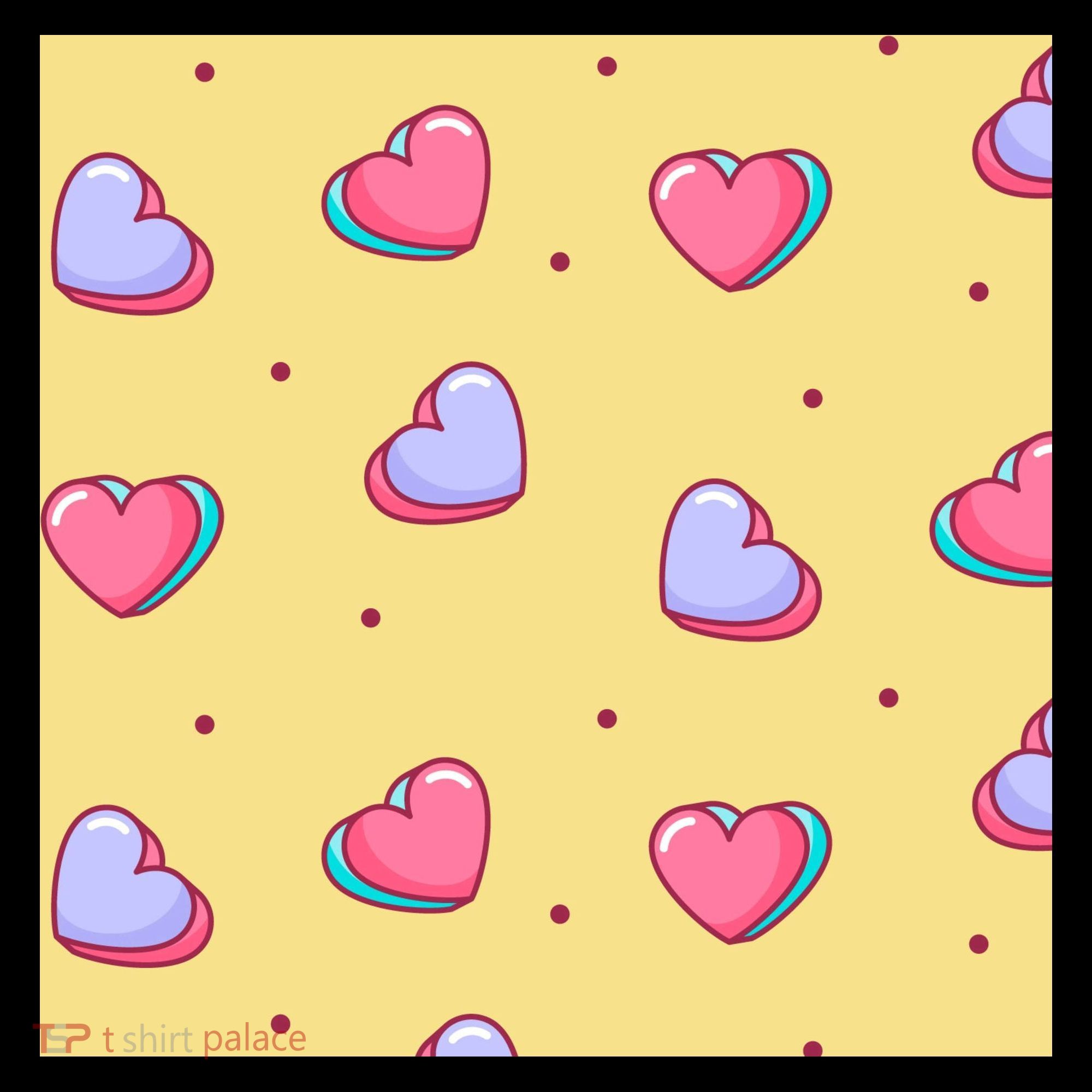 Candy Hearts Cute Valentine's Day Baby Bodysuit