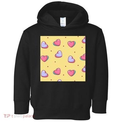 Candy Hearts Cute Valentine's Day Toddler Hoodie