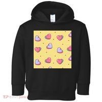 Candy Hearts Cute Valentine's Day Toddler Hoodie thumb 0
