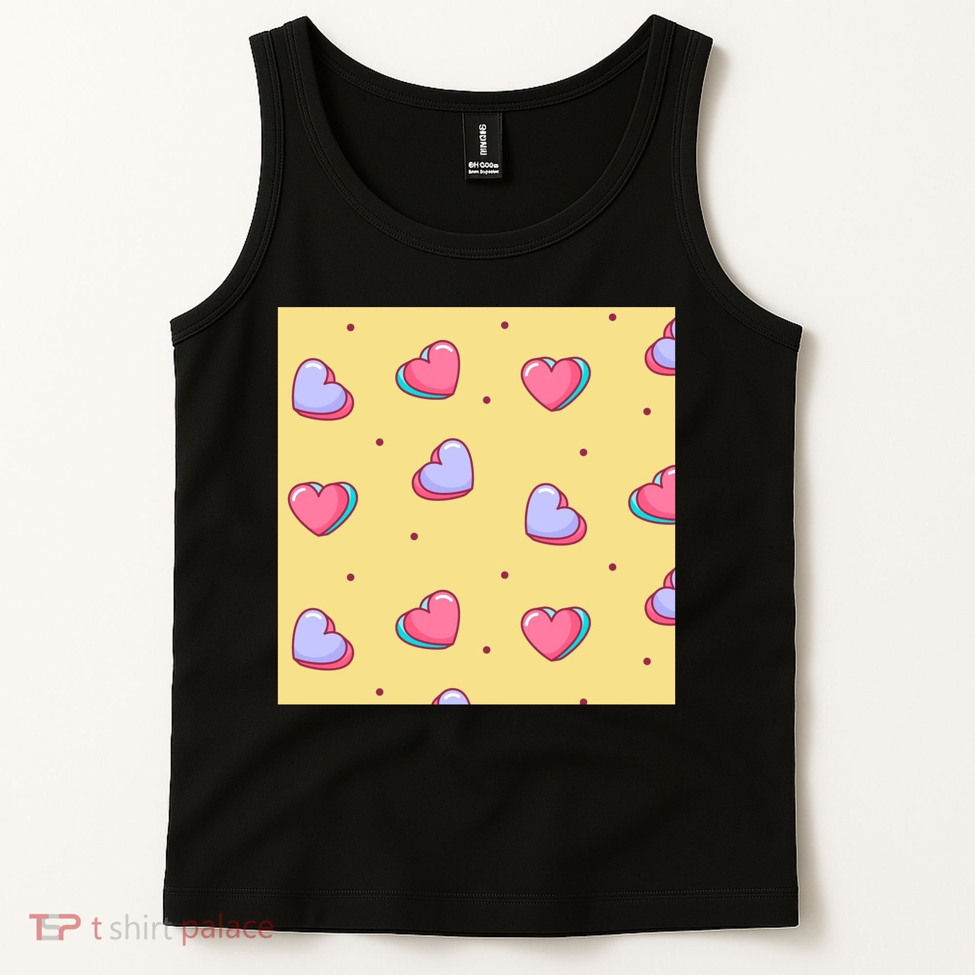 Candy Hearts Cute Valentine's Day Tank Top