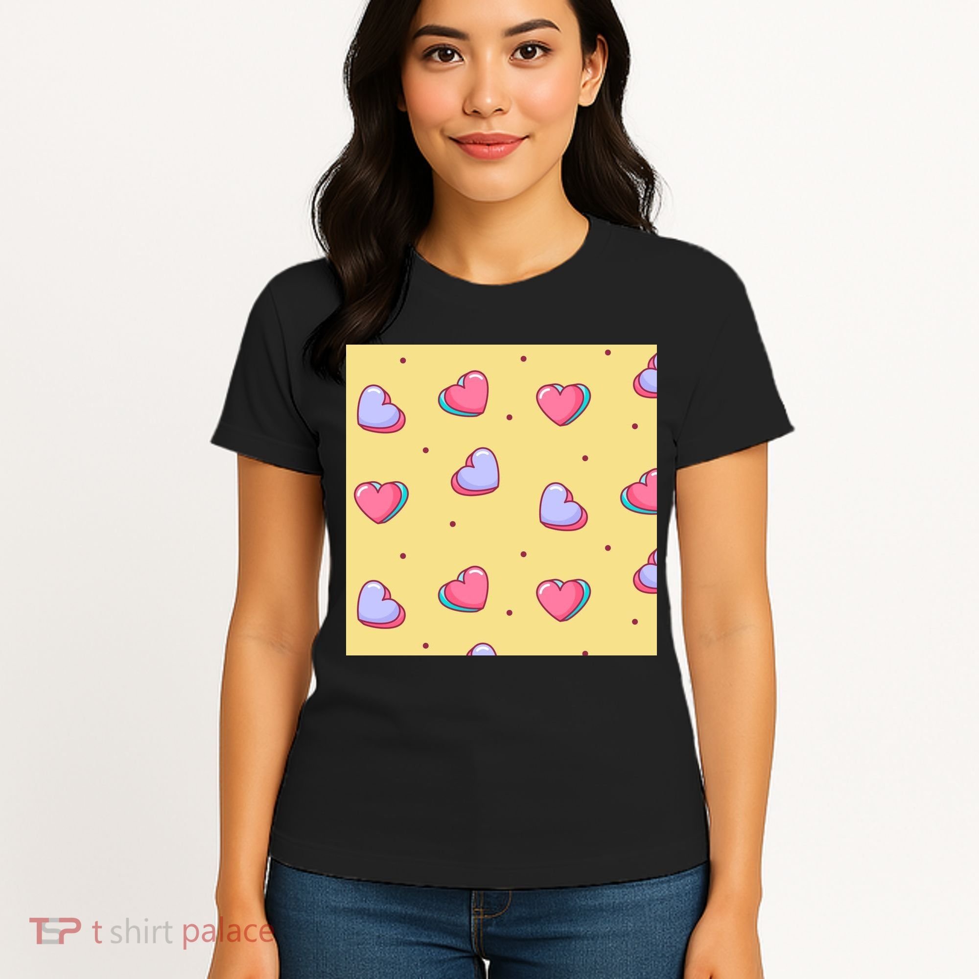 Candy Hearts Cute Valentine's Day Women's T-Shirt
