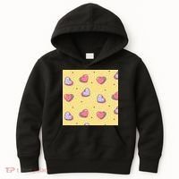 Candy Hearts Cute Valentine's Day Kids Hoodie thumb 0