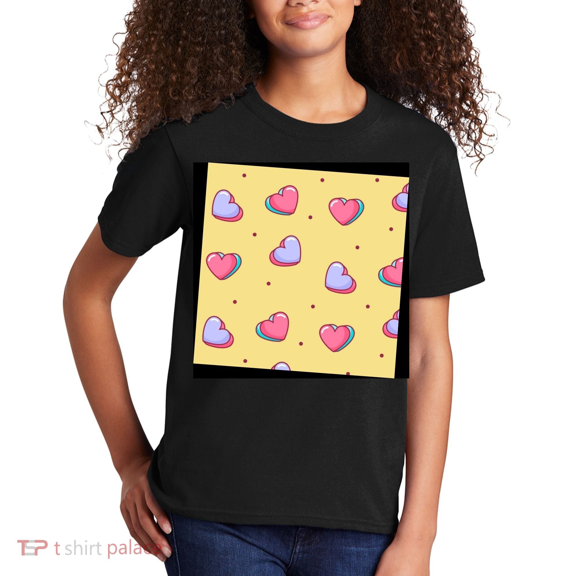Candy Hearts Cute Valentine's Day Kids T-Shirt