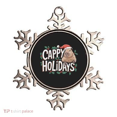 Cappy Holidays Capybara Christmas Ornament