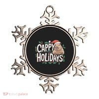 Cappy Holidays Capybara Christmas Ornament thumb 0
