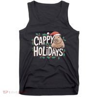 Cappy Holidays Capybara Christmas Tank Top thumb 0