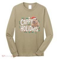 Cappy Holidays Capybara Christmas Long Sleeve Shirt thumb 0