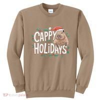 Cappy Holidays Capybara Christmas Sweatshirt thumb 0
