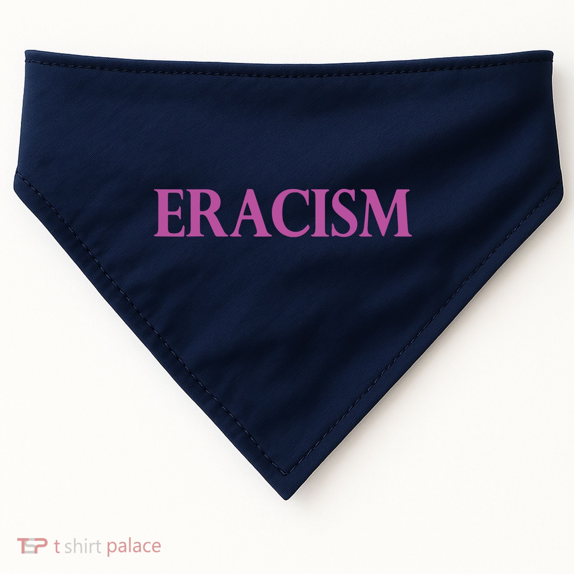 Classy Human / Civil Rights ERACISM USA-Made Doggie Bandana