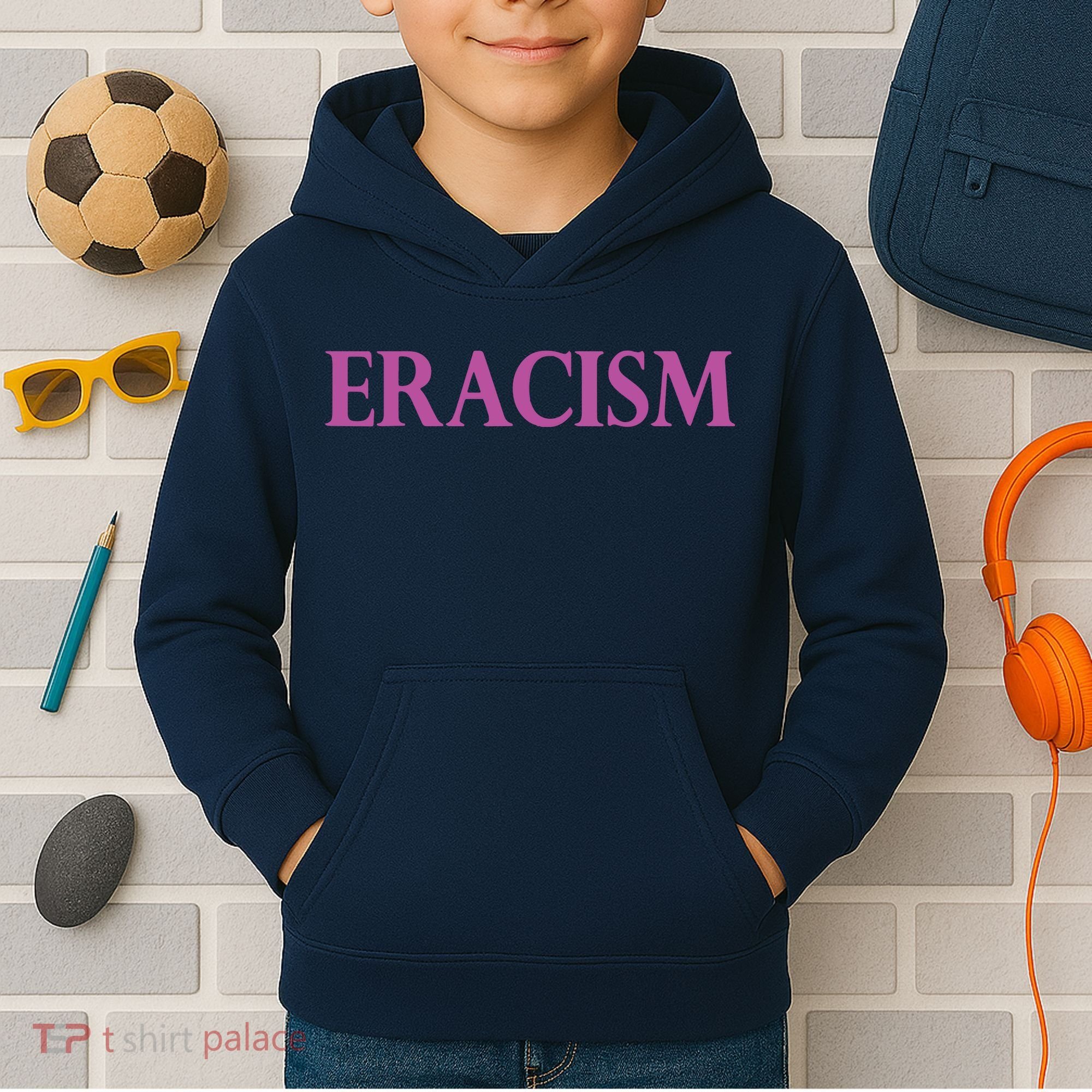 Classy Human / Civil Rights ERACISM Kids Hoodie