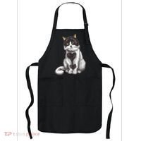 Cat Heart Cute Apron thumb 0