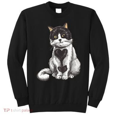 Cat Heart Cute Sweatshirt