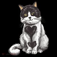 Cat Heart Cute Coffee Mug thumb 5