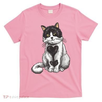 Cat Heart Cute T-Shirt