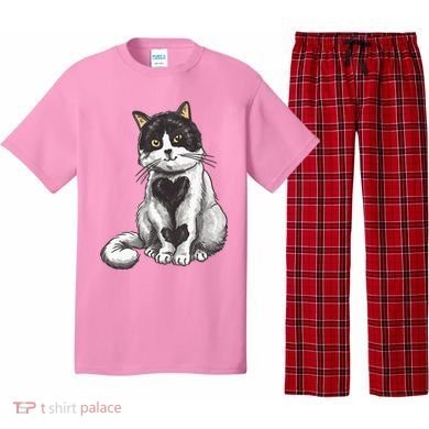 Cat Heart Cute Pajama Set