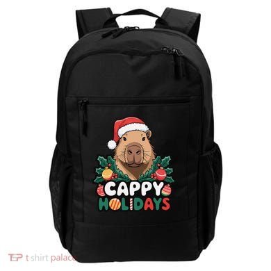 Cappy Holidays Capybara Christmas Backpack