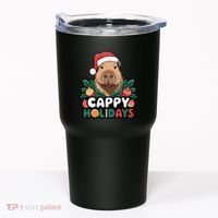 Cappy Holidays Capybara Christmas Tumbler thumb 0
