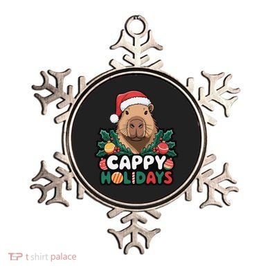 Cappy Holidays Capybara Christmas Ornament