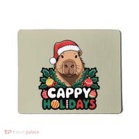 Cappy Holidays Capybara Christmas Mousepad thumb 0