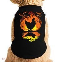 Chicken Halloween Costume Pumpkin Chicken Lovers Fall Season Doggie Tank thumb 0
