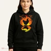 Chicken Halloween Costume Pumpkin Chicken Lovers Fall Season Hoodie thumb 5