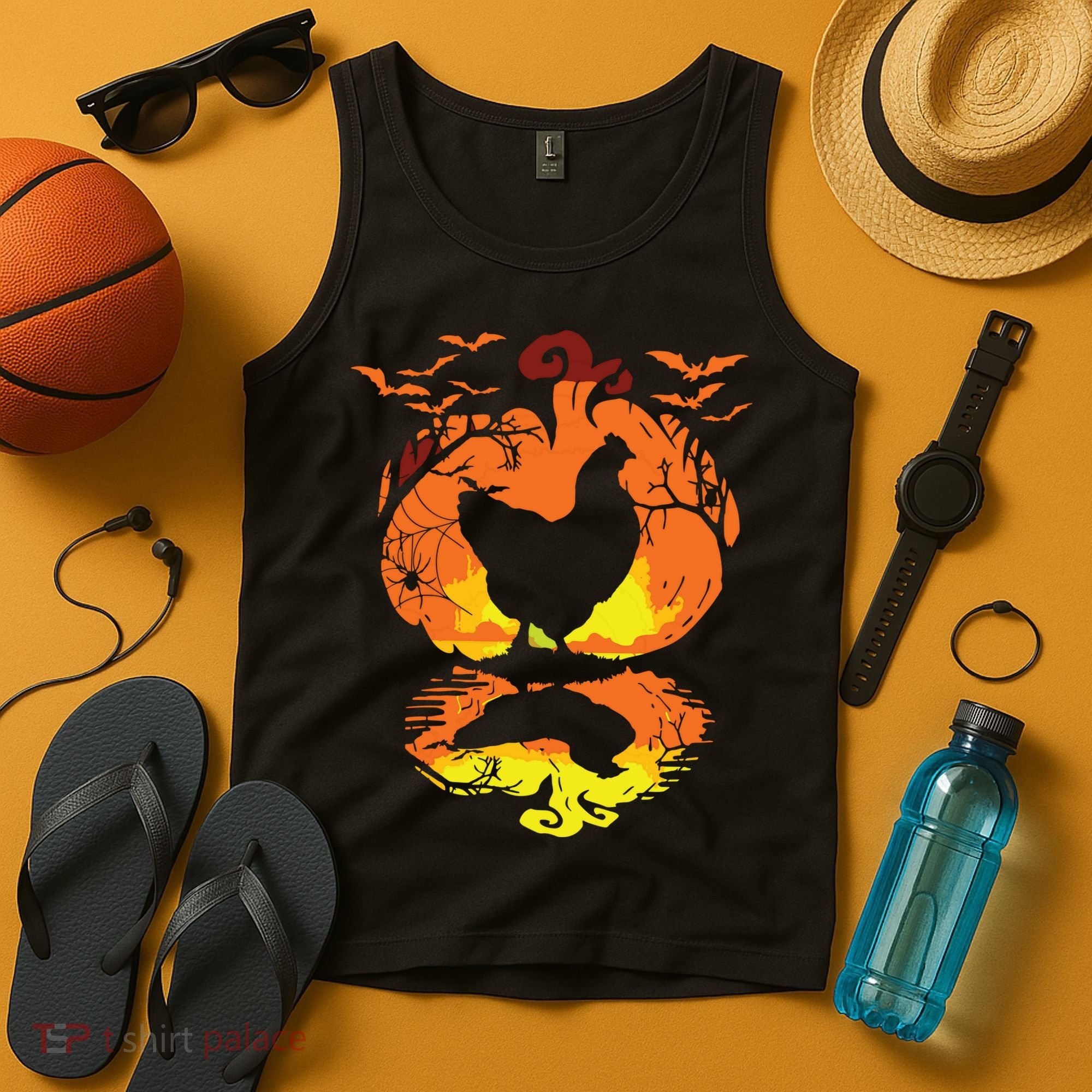 Chicken Halloween Costume Pumpkin Chicken Lovers Fall Season Tank Top