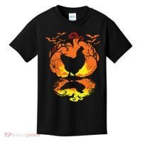 Chicken Halloween Costume Pumpkin Chicken Lovers Fall Season Kids T-Shirt thumb 0