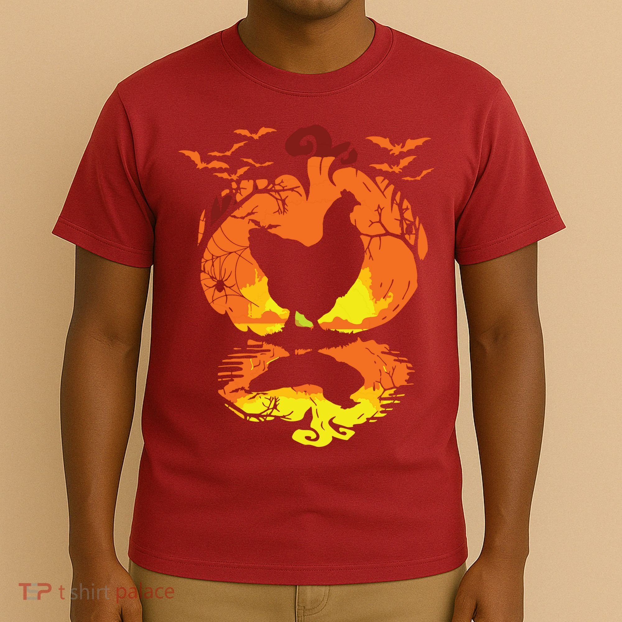 Chicken Halloween Costume Pumpkin Chicken Lovers Fall Season T-Shirt