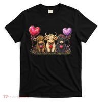 Cute Highland Cows T-Shirt thumb 0