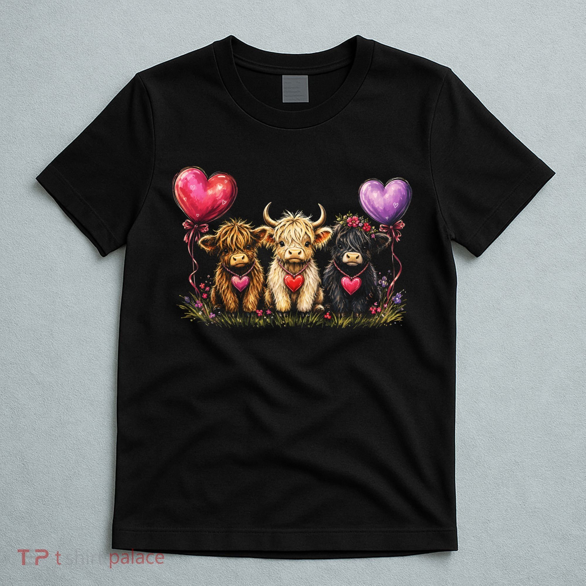 Cute Highland Cows T-Shirt