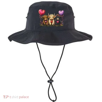Cute Highland Cows Bucket Hat