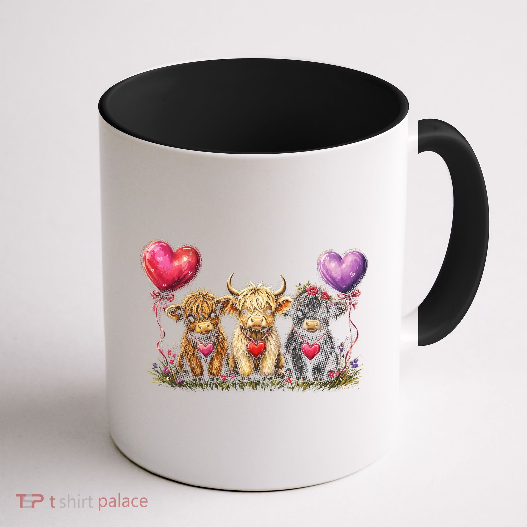 Cute Highland Cows Coffee Mug