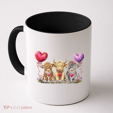 Cute Highland Cows Coffee Mug
